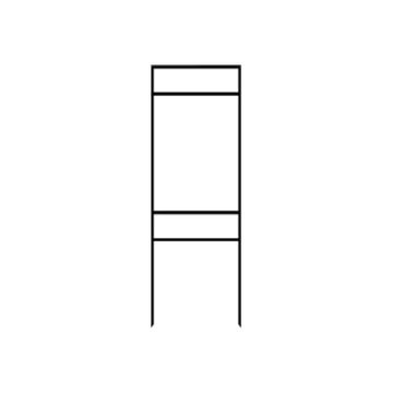 Picture of 24"h x 18"w Metal Frame - 2 riders (Black)