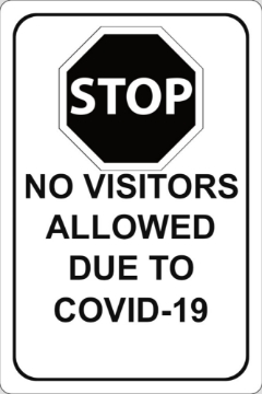 Picture of COVID-19 Awareness Parking Signs 872133214