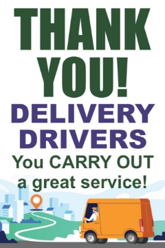 Picture of Thank You Healthcare Workers Sandwich Board Signs 872325787