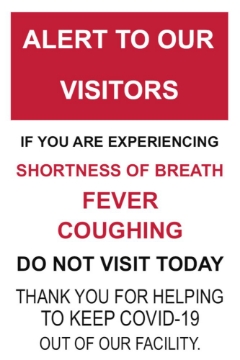 Picture of Hospital Signage Sandwich Board Signs 872213681