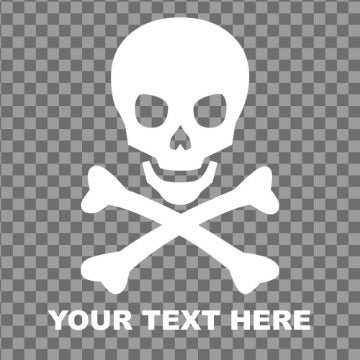Picture of Skull Window Clings 12734724