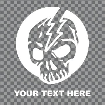 Picture of Skull Window Clings 12734731
