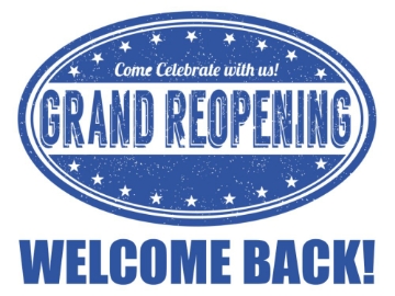 Picture of We're Reopened Signs 872617600