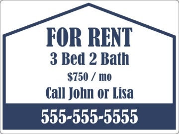 Picture of 18" x 24" (For Rent) 3135