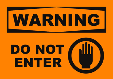 Picture of Do Not Enter Signs 860902645