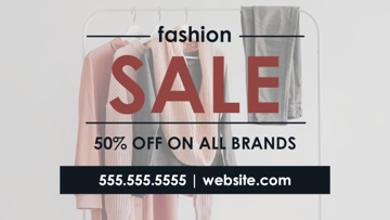 Picture of Magnetic Promotional_Fashion Sale - Horizontal