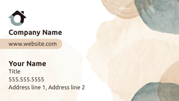 Picture of Real Estate Business Card Magnet 2- Horizontal
