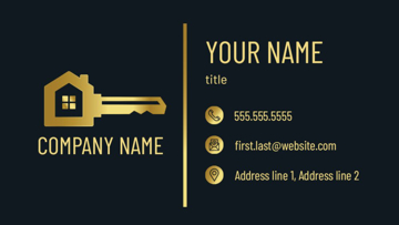 Picture of Real Estate Business Card Magnet 11- Horizontal