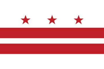 Picture of Washington, DC Flag- 4x6