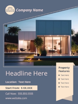 Picture of Real Estate Poster 11 - 24 x 18