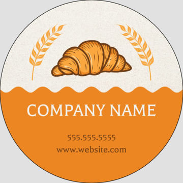 Picture of Food & Beverage Sticker 2 - Sticker Sheet (3 x 3)