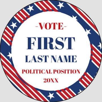 Picture of Political Stickers 5 - Sticker Sheet (1.5 x 1.5)