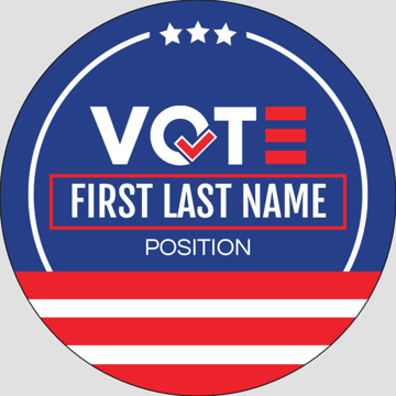 Picture of Political Stickers 8 - Sticker Sheet (3 x 3)