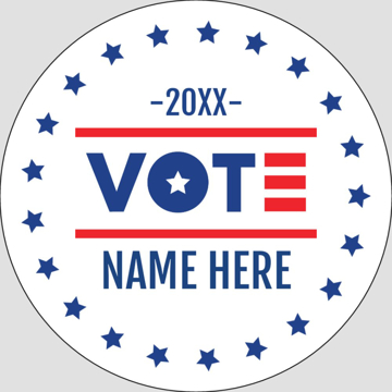 Picture of Political Stickers 9 - Sticker Sheet (3 x 3)