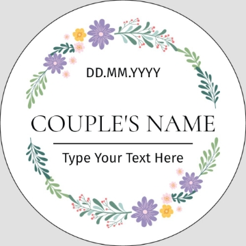 Picture of Event Stickers 8 - Circle 3" x 3"