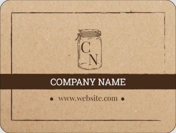 Picture of Food & Beverage Sticker 8 - Rounded Rectangle 3" x 4"