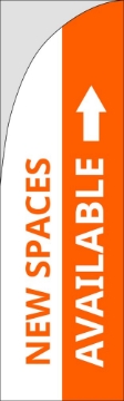 Picture of Office Space 3 - 10ft Straight Flag