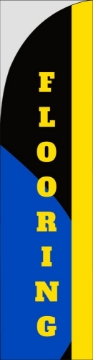 Picture of Home Builders / Remodeling 2 - 13ft Straight Flag