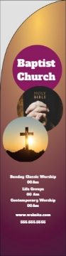 Picture of Religious 17 - 13ft Straight Flag